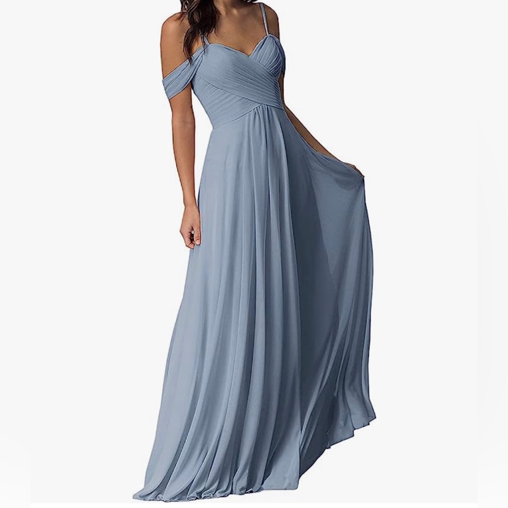 Off the Shoulder Bridesmaid Dress